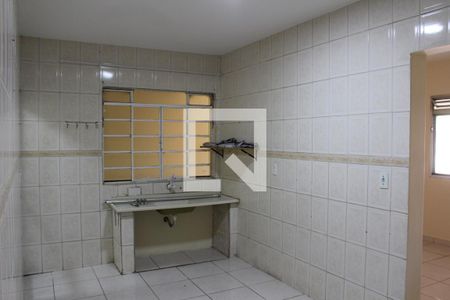 Cozinha de casa para alugar com 1 quarto, 40m² em Jardim Palmira, Guarulhos