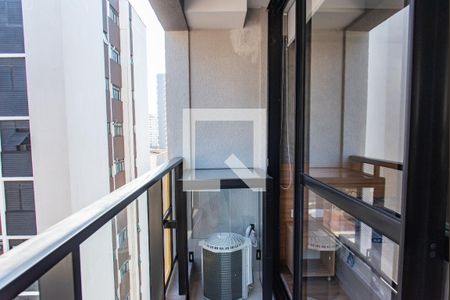 Varanda de kitnet/studio para alugar com 1 quarto, 22m² em Vila Mariana, São Paulo