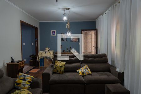 Sala de casa à venda com 3 quartos, 198m² em Jardim Silvana, Santo André