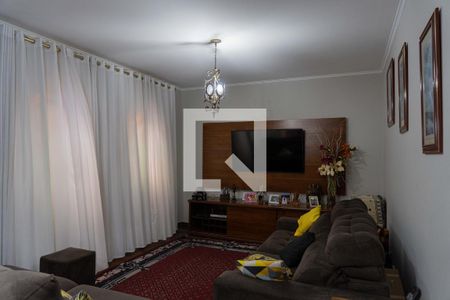 Sala de casa à venda com 3 quartos, 198m² em Jardim Silvana, Santo André