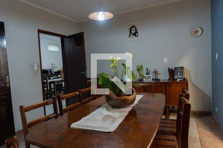 Sala de Jantar de casa à venda com 3 quartos, 198m² em Jardim Silvana, Santo André