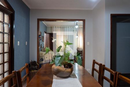 Sala de Jantar de casa à venda com 3 quartos, 198m² em Jardim Silvana, Santo André