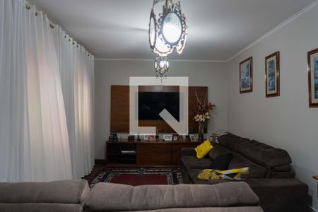 Sala de casa à venda com 3 quartos, 198m² em Jardim Silvana, Santo André