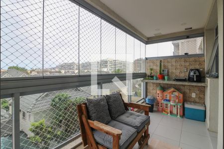 Varanda de apartamento para alugar com 2 quartos, 82m² em Recreio dos Bandeirantes, Rio de Janeiro