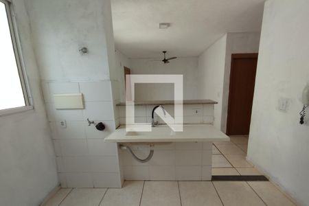 Cozinha - Lavanderia de apartamento para alugar com 2 quartos, 45m² em Jardim Silvio Passalacqua, Ribeirão Preto