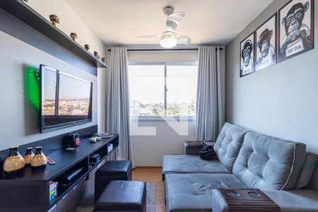 Sala de apartamento para alugar com 2 quartos, 44m² em Jardim Jamaica, Santo André