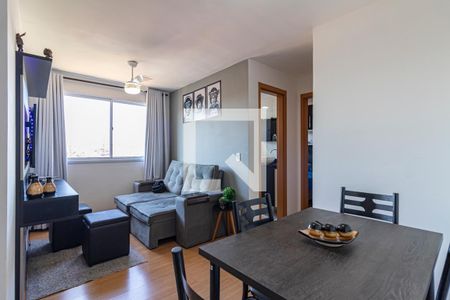 Sala de apartamento para alugar com 2 quartos, 44m² em Jardim Jamaica, Santo André