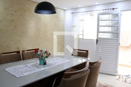 Sala de jantar de casa para alugar com 2 quartos, 70m² em Vila Miguel Vicente Cury, Campinas