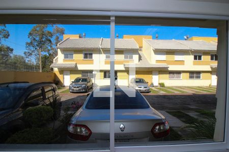 Vista da Sala de casa de condomínio à venda com 3 quartos, 137m² em Hípica, Porto Alegre