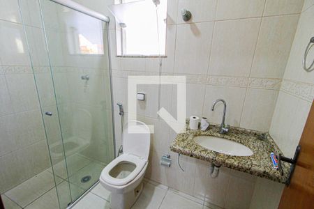 Banheiro da Suíte de apartamento para alugar com 3 quartos, 220m² em Vila Curuca, Santo André