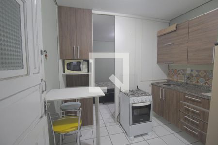 Sala/Cozinha de kitnet/studio à venda com 1 quarto, 24m² em Centro, Canoas