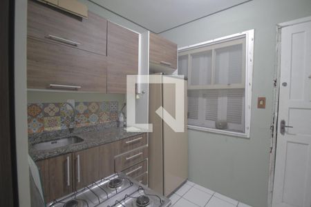 Sala/Cozinha de kitnet/studio à venda com 1 quarto, 24m² em Centro, Canoas