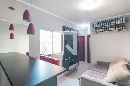 Sala de apartamento para alugar com 2 quartos, 80m² em Parque Capuava, Santo André