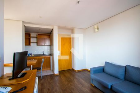 Sala de kitnet/studio à venda com 1 quarto, 45m² em Centro, Santo André