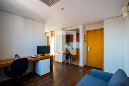 Sala de kitnet/studio à venda com 1 quarto, 45m² em Centro, Santo André