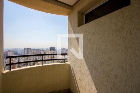 Varanda da sala de kitnet/studio à venda com 1 quarto, 45m² em Centro, Santo André