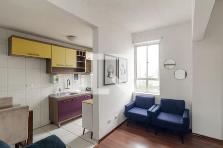 Sala de apartamento para alugar com 2 quartos, 44m² em Sé, São Paulo