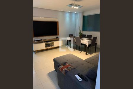 sala 1 de apartamento à venda com 2 quartos, 65m² em Castelo, Belo Horizonte