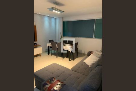 sala 1 de apartamento à venda com 2 quartos, 65m² em Castelo, Belo Horizonte