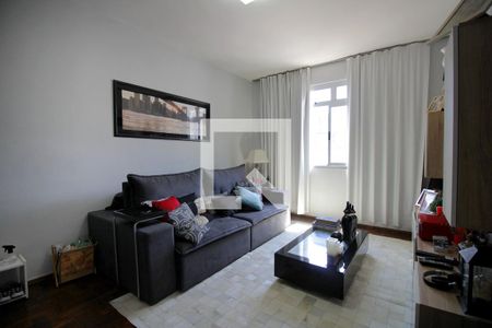 Sala de apartamento para alugar com 3 quartos, 88m² em Serra, Belo Horizonte