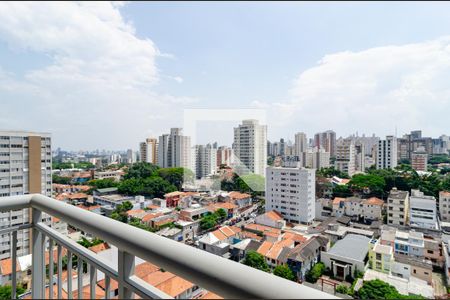 Vista da Sala/Quarto de kitnet/studio para alugar com 1 quarto, 20m² em Vila Mariana, São Paulo