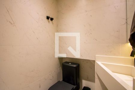 Lavabo de casa de condomínio para alugar com 3 quartos, 198m² em Vila Valparaiso, Santo André