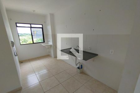 Cozinha  de apartamento para alugar com 2 quartos, 50m² em Florestan Fernandes, Ribeirão Preto