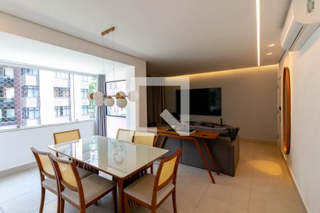 Sala de apartamento para alugar com 3 quartos, 110m² em Buritis, Belo Horizonte