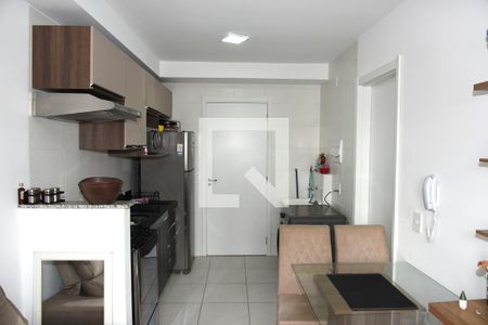 Sala/Cozinha de casa para alugar com 1 quarto, 26m² em Jardim Cidalia, São Paulo