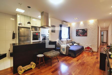 Sala de apartamento para alugar com 3 quartos, 153m² em Campestre, Santo André