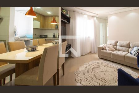 Sala/Cozinha de apartamento para alugar com 2 quartos, 48m² em Vila Esperanca, Jundiaí