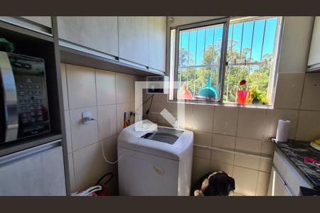 Cozinha de apartamento à venda com 2 quartos, 47m² em Jardim Tamoio, Jundiaí