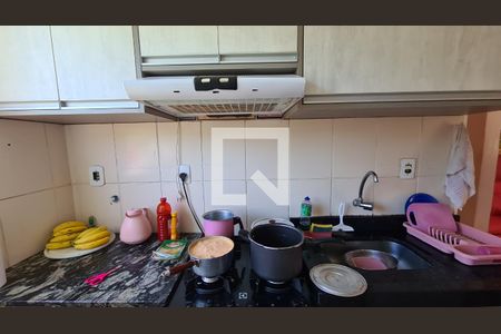 Cozinha de apartamento à venda com 2 quartos, 47m² em Jardim Tamoio, Jundiaí