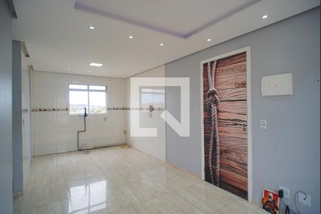 Sala/ cozinha de apartamento para alugar com 3 quartos, 55m² em São Miguel, São Leopoldo