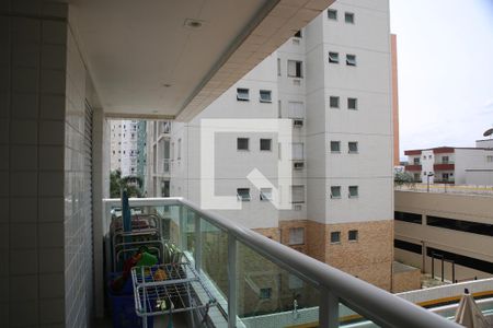 Varanda da Sala de apartamento para alugar com 2 quartos, 68m² em Ocian, Praia Grande