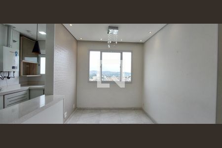 Sala de apartamento à venda com 3 quartos, 84m² em Parque São Vicente, Santo André