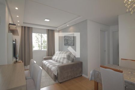 Sala de apartamento à venda com 2 quartos, 53m² em Marechal Rondon, Canoas