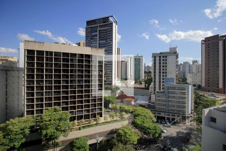 Vista da Varanda de kitnet/studio para alugar com 1 quarto, 40m² em Funcionários, Belo Horizonte