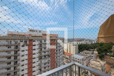 Varanda da Sala de apartamento para alugar com 2 quartos, 58m² em Tijuca, Rio de Janeiro