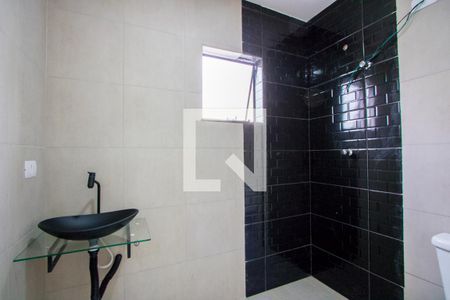 Banheiro de apartamento para alugar com 1 quarto, 40m² em Vila Linda, Santo André