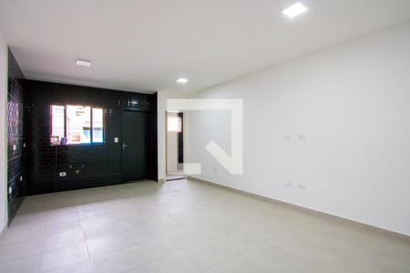 Sala/Cozinha de apartamento para alugar com 1 quarto, 40m² em Vila Linda, Santo André