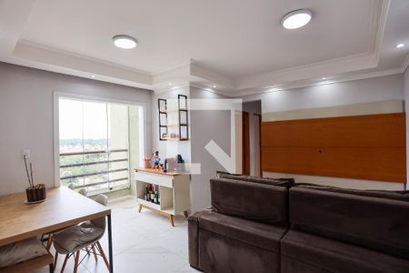 Sala  de apartamento para alugar com 2 quartos, 49m² em Jardim Helena, Cotia