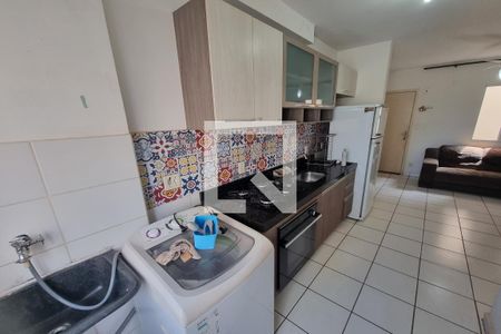 Cozinha - Lavanderia de apartamento para alugar com 2 quartos, 42m² em Jardim Florestan Fernandes, Ribeirão Preto