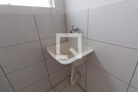 Cozinha e Área de Serviço de apartamento para alugar com 1 quarto, 30m² em Vila Guilhermina, São Paulo