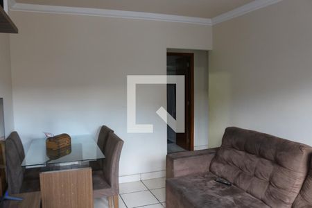 Sala de apartamento à venda com 2 quartos, 55m² em Alvorada, Contagem