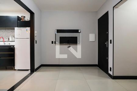 Sala de apartamento para alugar com 1 quarto, 48m² em Barcelona, São Caetano do Sul