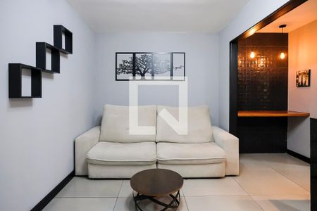 Sala de apartamento para alugar com 1 quarto, 48m² em Barcelona, São Caetano do Sul