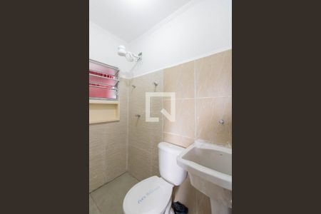 Banheiro de kitnet/studio para alugar com 1 quarto, 25m² em Vila Monteiro Lobato, Guarulhos