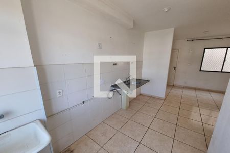 Cozinha - Lavanderia de apartamento para alugar com 2 quartos, 50m² em Florestan Fernandes, Ribeirão Preto