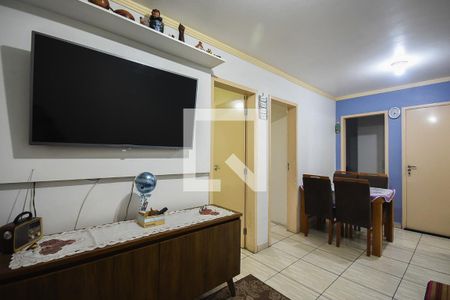 Sala de apartamento à venda com 3 quartos, 51m² em Parque Marabá, Taboão da Serra